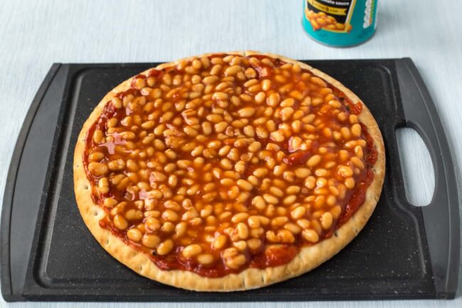 Baked Beans Pizza