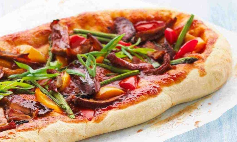Chinese Duck Pizza