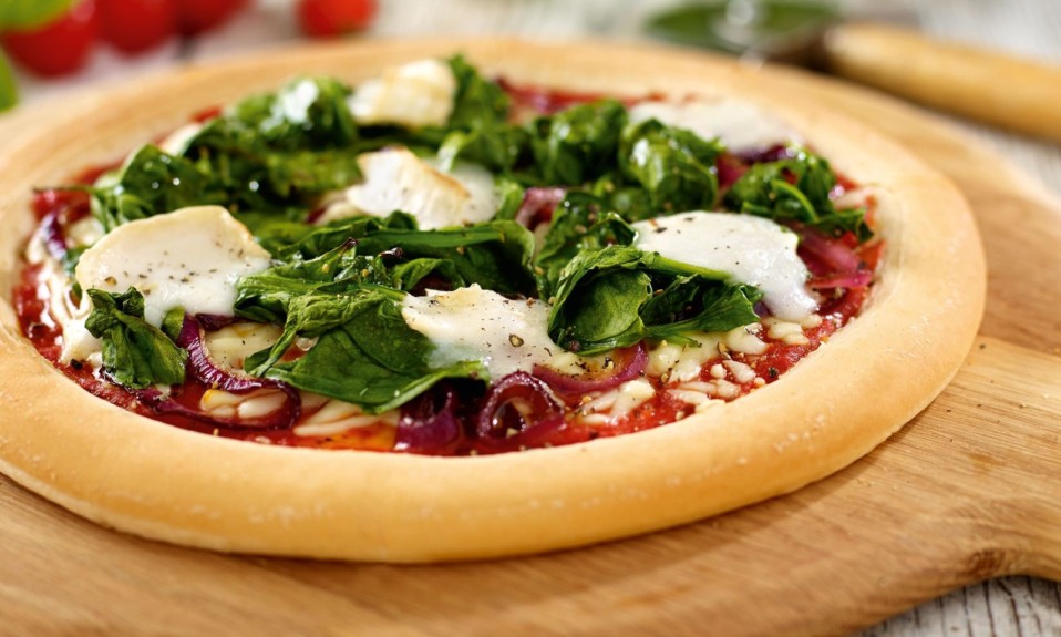 Goat’s Cheese Pizza