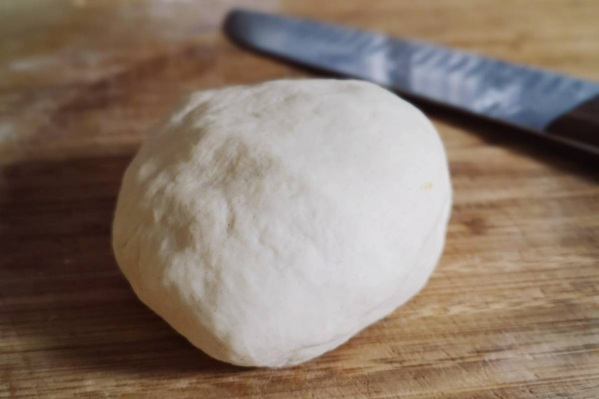 Long fermented pizza dough