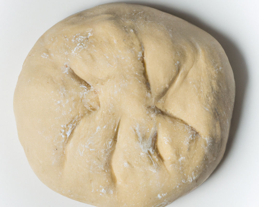 Homemade pizza dough