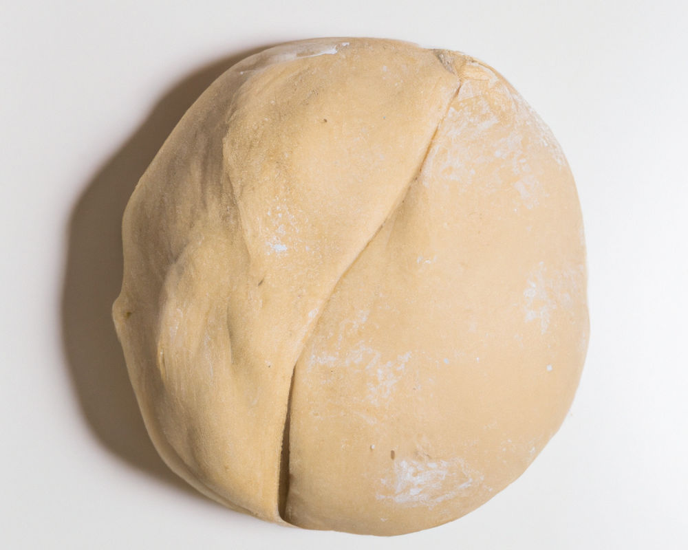 Homemade pizza dough