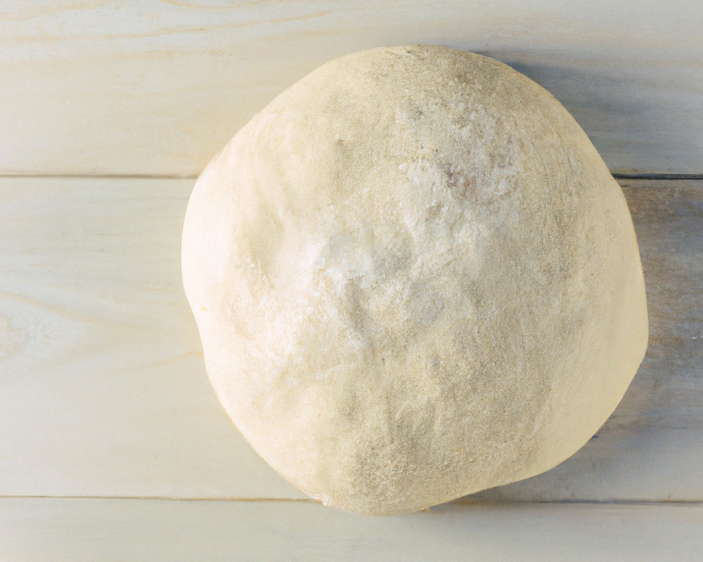 Homemade pizza dough