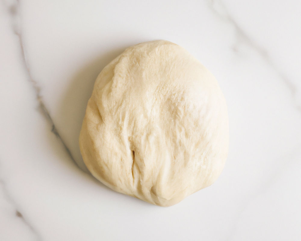 Homemade pizza dough