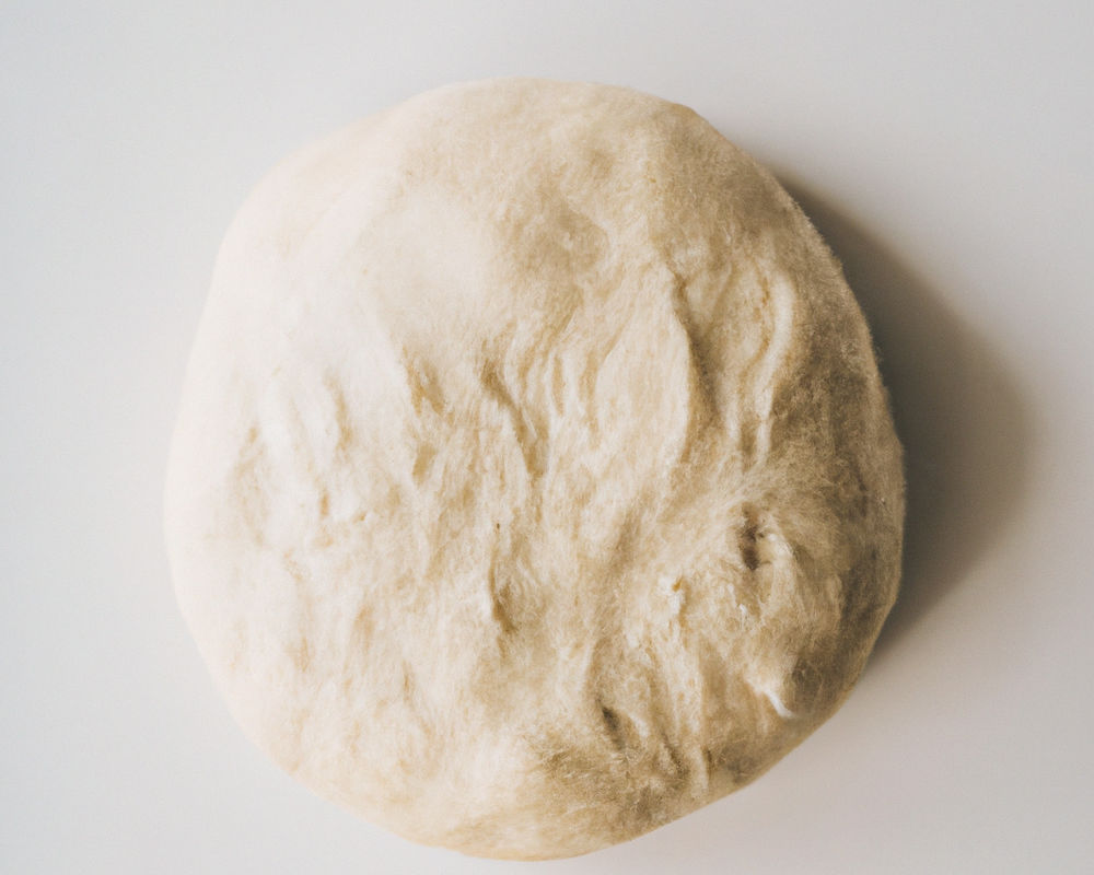 Homemade pizza dough