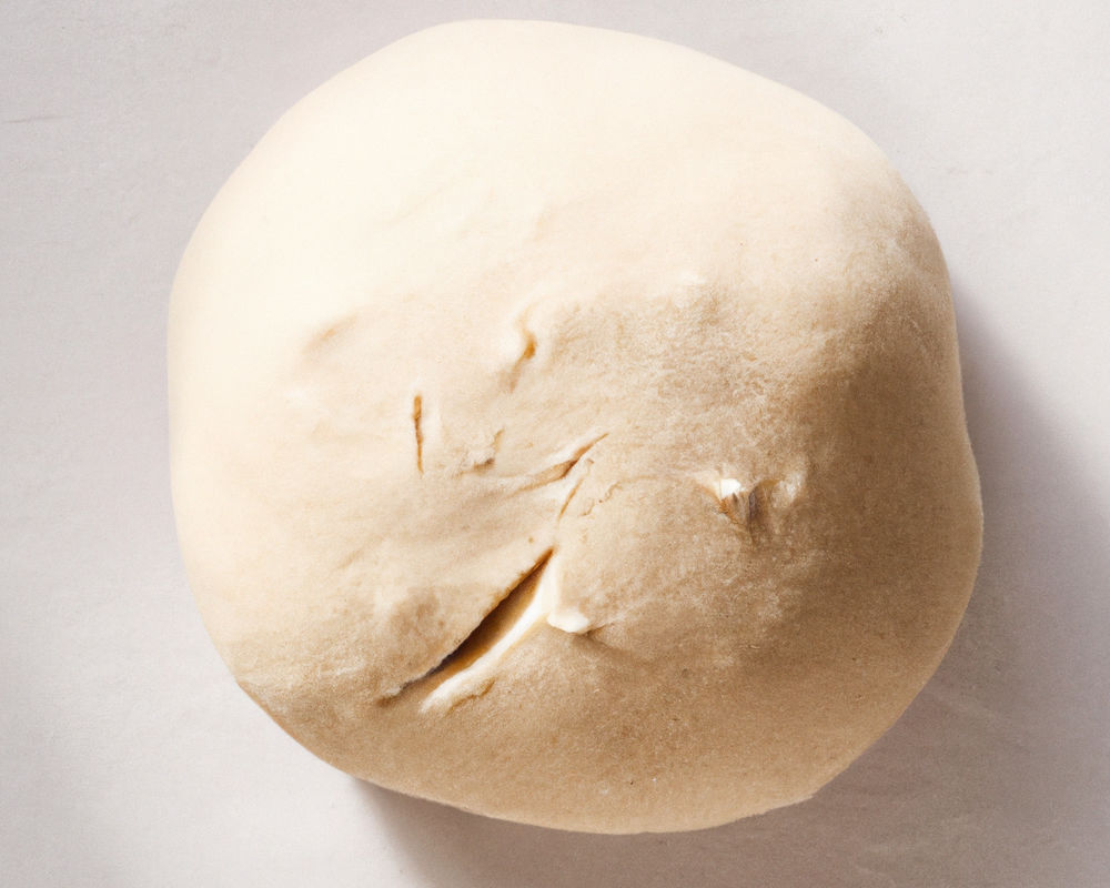 Homemade pizza dough