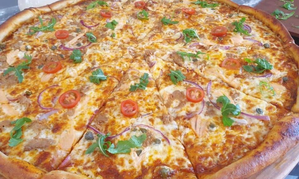 Smoked Tuna Pizza
