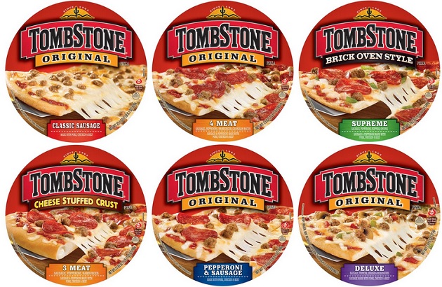Tombstone Pizza sizes