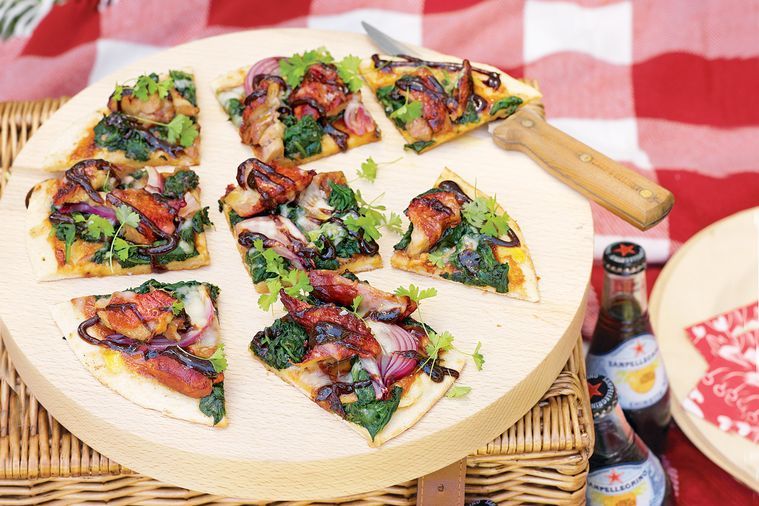 Peking Duck Pizza (Indonesia)