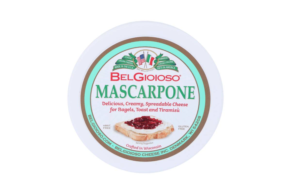 Mascarpone cheese container
