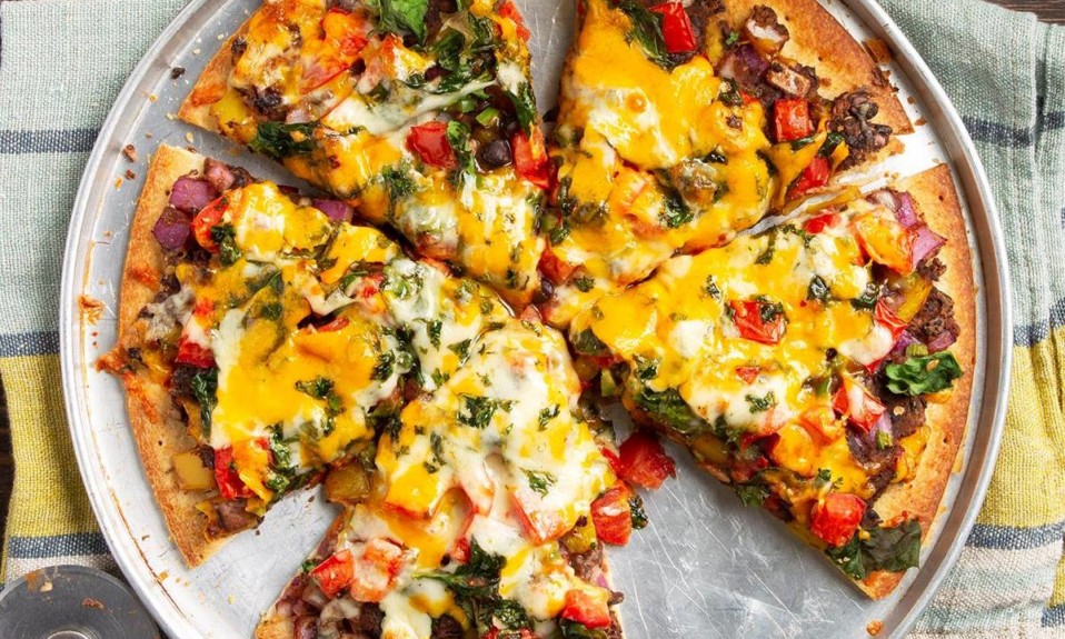 Stuffed Mexican Style Pizza