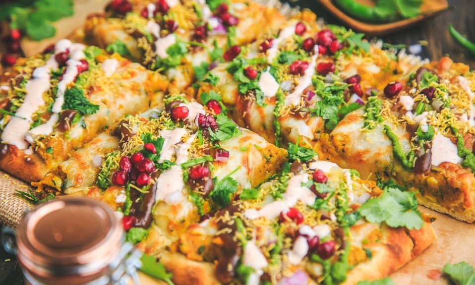 Chaat Pizza (India)