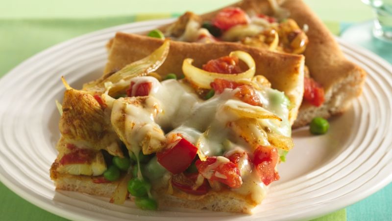 Chicken Curry Pizza (Iceland)