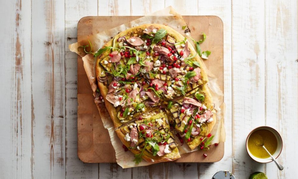 Welsh lamb Pizza (UK)