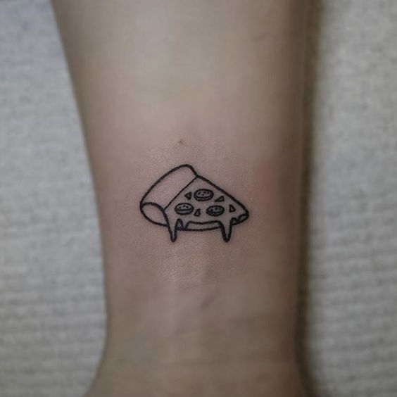 60 Amazing Pizza Tattoo Designs with Meanings Ideas and Celebrities   Body Art Guru