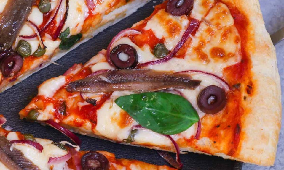Anchovies Pizza (Italy)